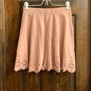 Pink skirt